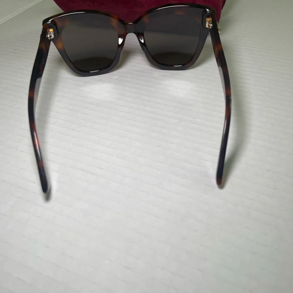 GUCCI SUNGLASSES GG 0029SA 002 HAVANA/BROWN - Picture 7 of 13